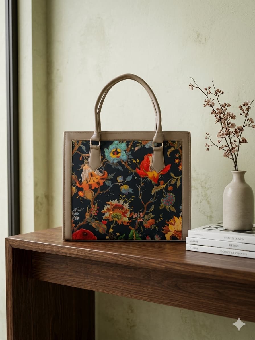 Midnight Garden Tote