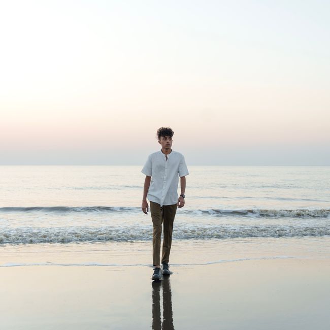 Modern Woven Linen Trouser
