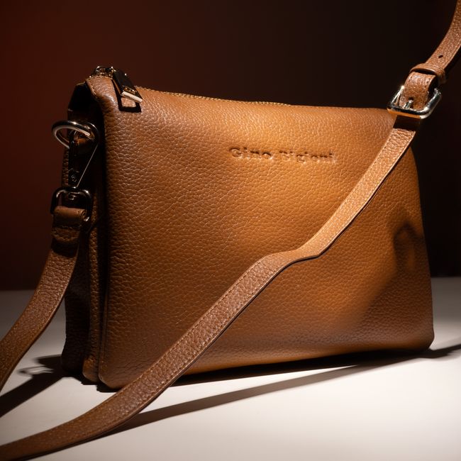 Modern Hand-Finished Crossbody Bag