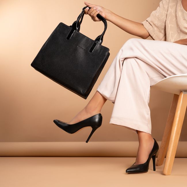 Luxe Woven Crossbody Bag