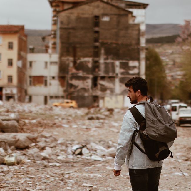 Premium Linen Sling Pack
