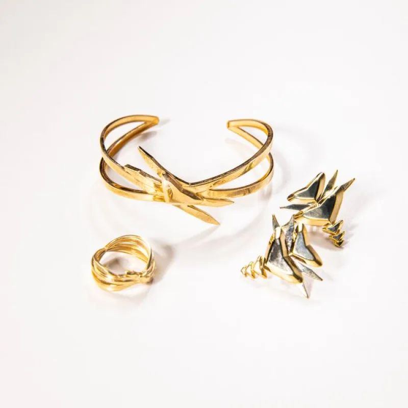 Essential Woven Stud Earring