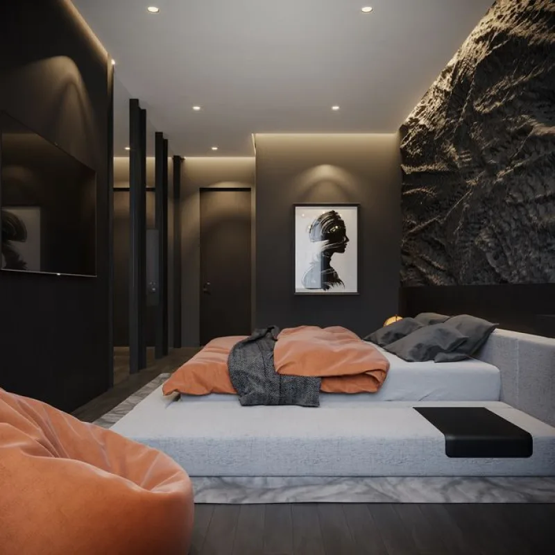 Modern Satin Comforter