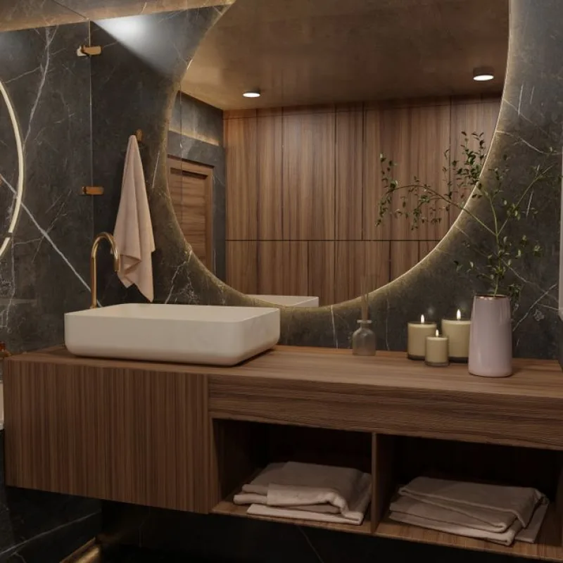 Premium Woven Towel Set