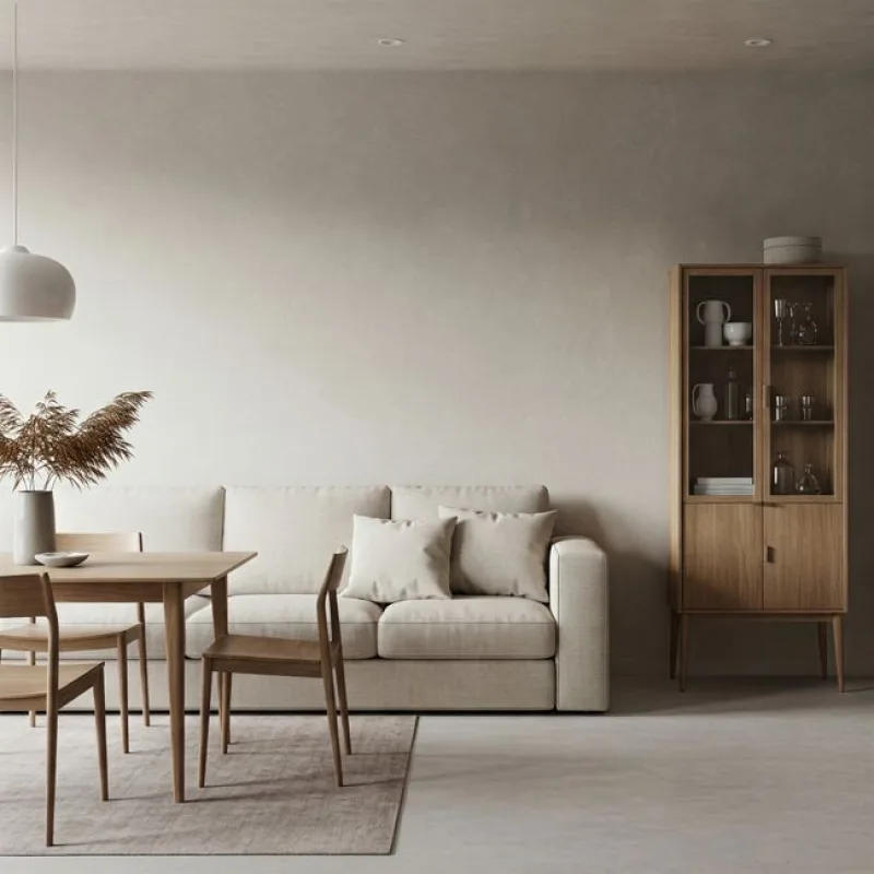 Essential Textured Ottoman